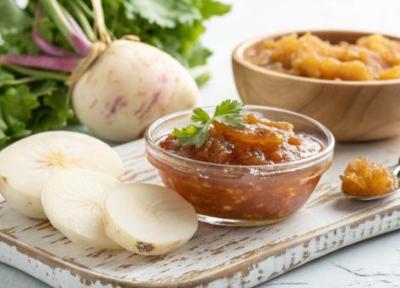 طرز تهیه مربای شلغم؛ یک مربای متفاوت، خوش رنگ و خوش عطر طرز تهیه مربای شلغم؛ یک مربای متفاوت، خوش رنگ و خوش عطر